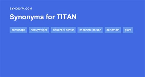 titan synonym